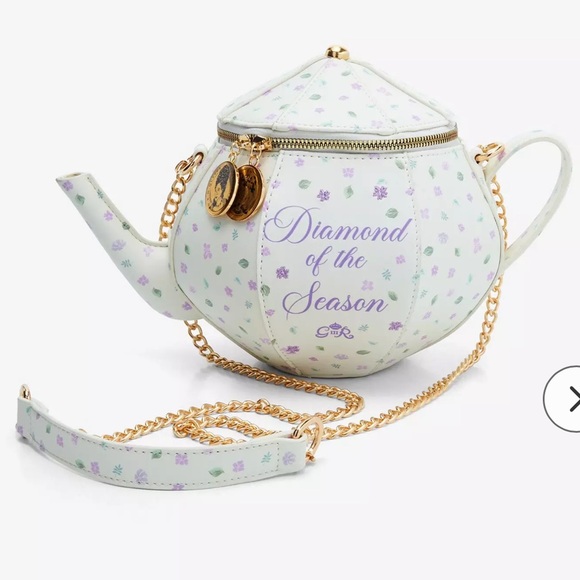 Bridgerton X Her Universe X Hot Topic Teapot Crossbody Bag - Picture 1 of 16